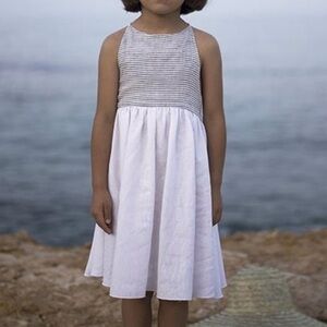 Popelin girls reversible dress size 6